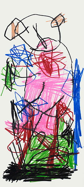 Peter Wittstadt / Farbstiftzeichnungen