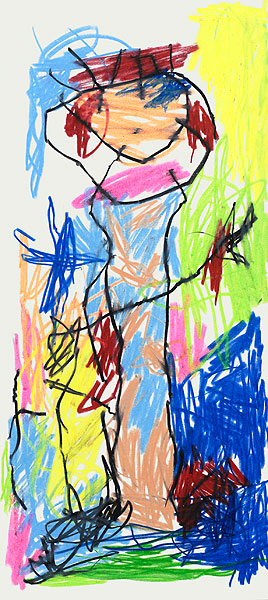 Peter Wittstadt / Farbstiftzeichnungen