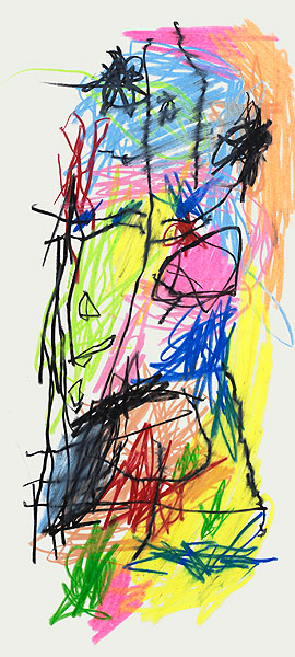 Peter Wittstadt / Farbstiftzeichnungen