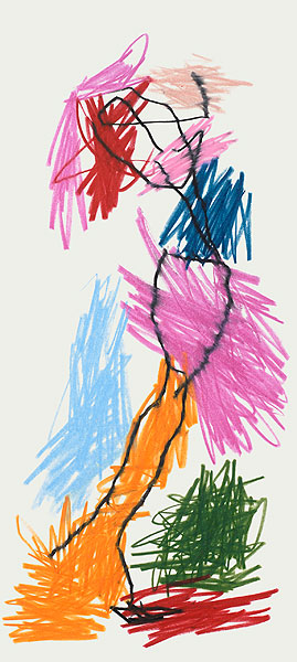 Peter Wittstadt / Farbstiftzeichnungen